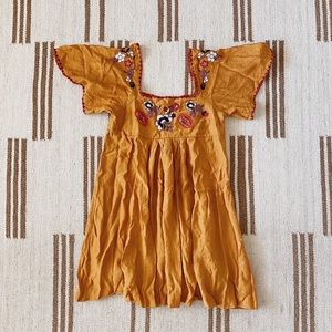 Madewell embroidered flower dress